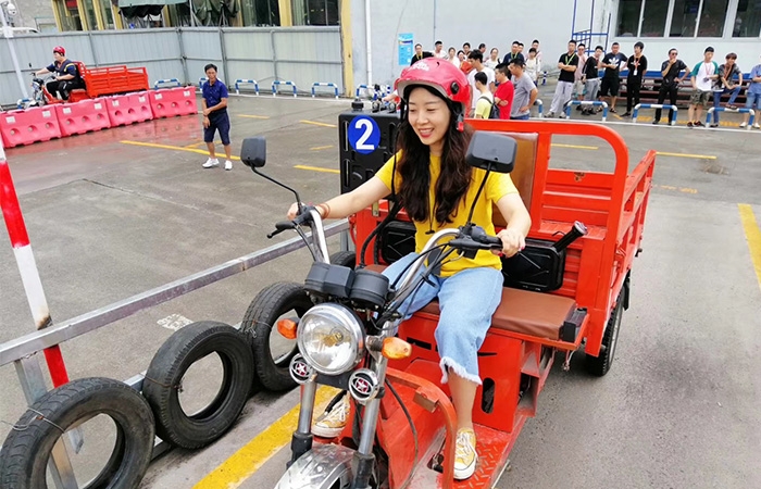 三輪車(chē)培訓(xùn)現(xiàn)場(chǎng)